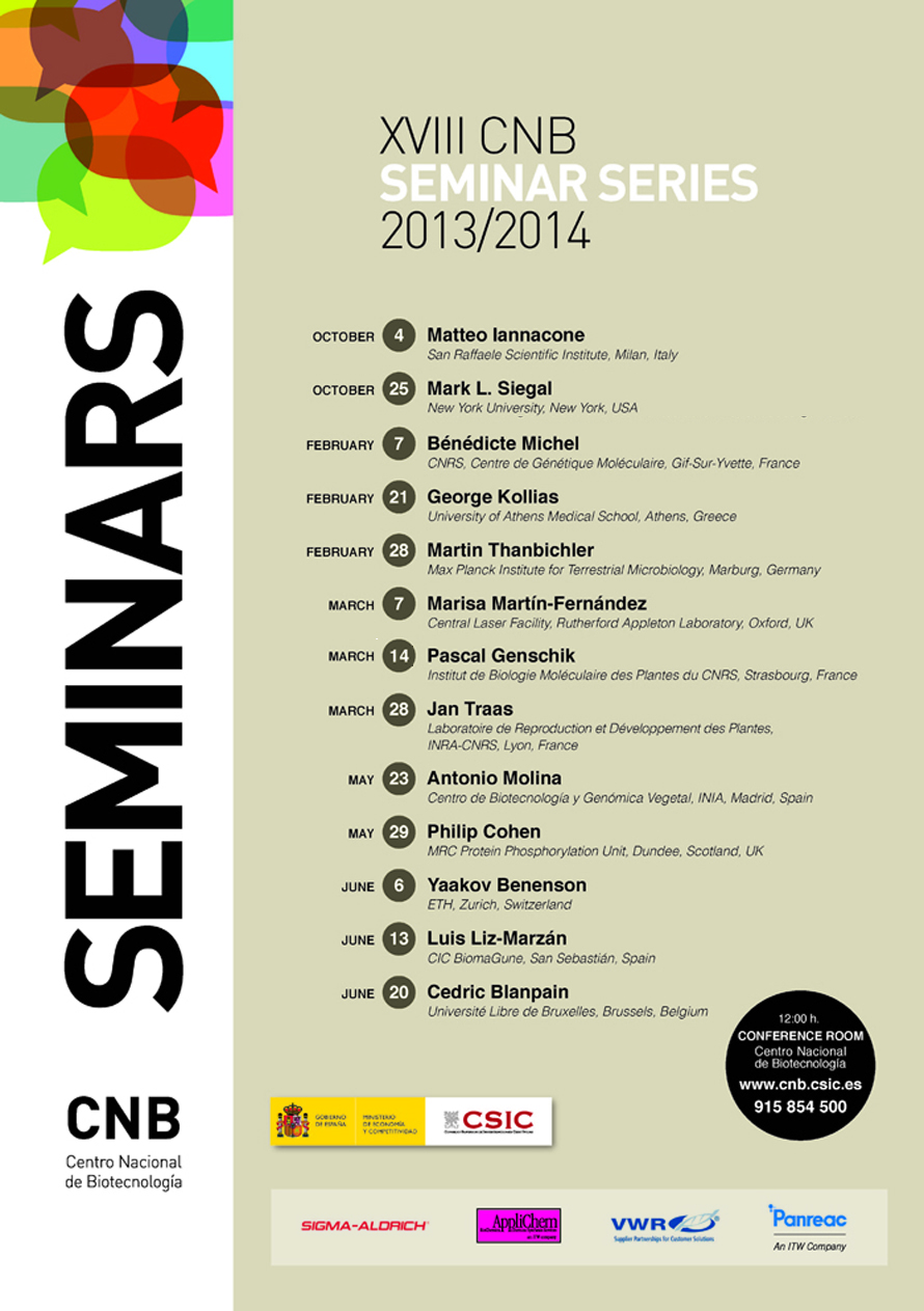 Ciclo de Seminarios 2013-2014