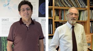Los investigadores del CNB Jose Manuel Franco-Zorrilla (izquierda) y Luis Enjuanes (derecha)