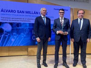 Alvaro San Millán recibe el Premio de Innovación Científica de la Fundación Pfizer