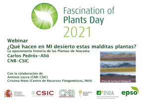 Día de la Fascinación por las Plantas 2021