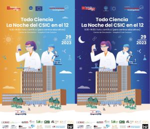 Los centros del CSIC en Cantoblanco sacan la ciencia a la calle con un macro evento y concierto en el Hospital 12 de Octubre