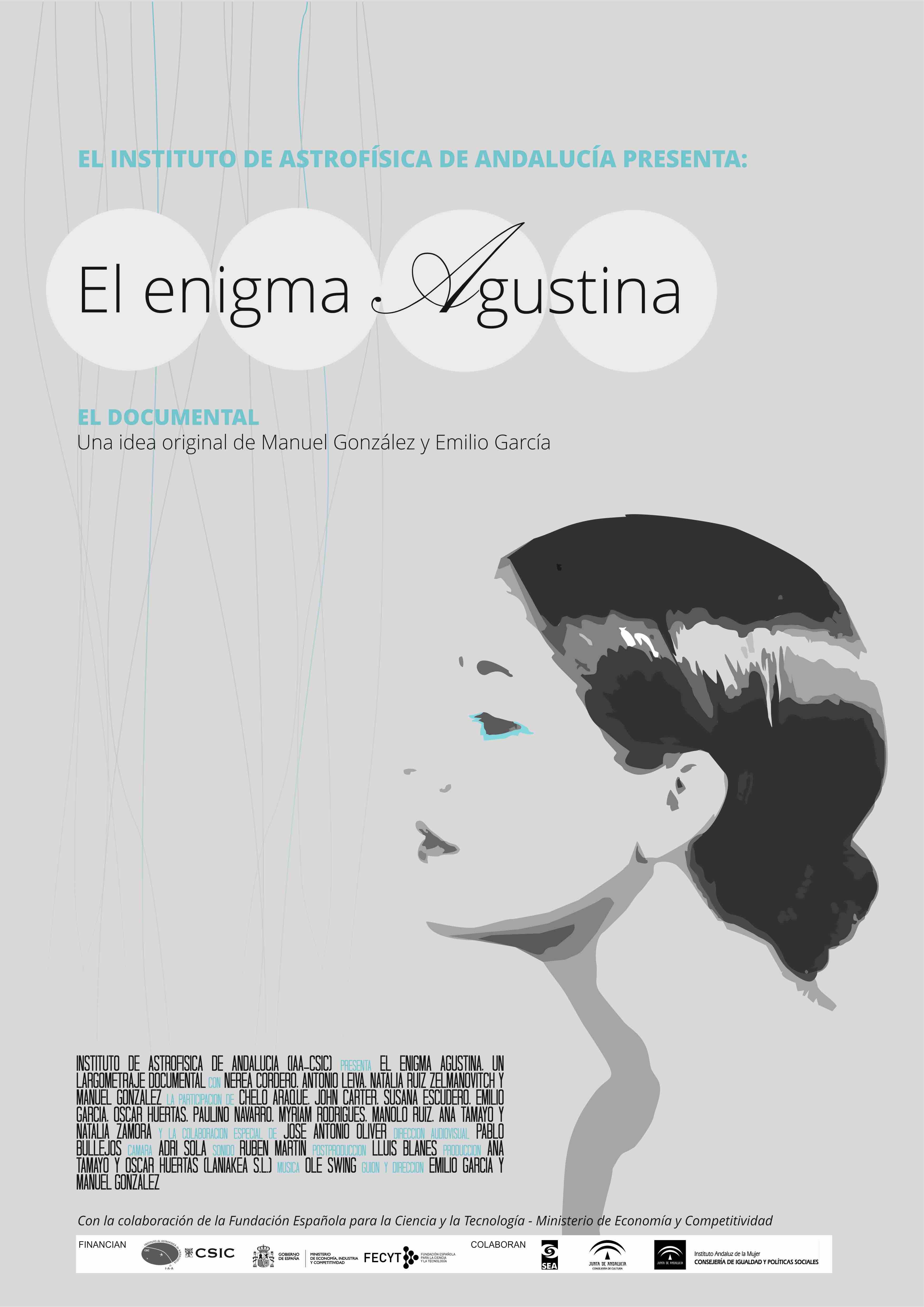 cartel ElEnigmaAgustina less