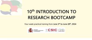10th Introduction to Research Bootcamp